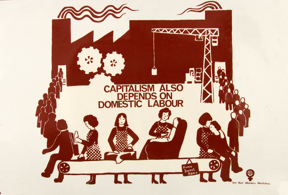 Poster: Capitalism also depends on domestic labour